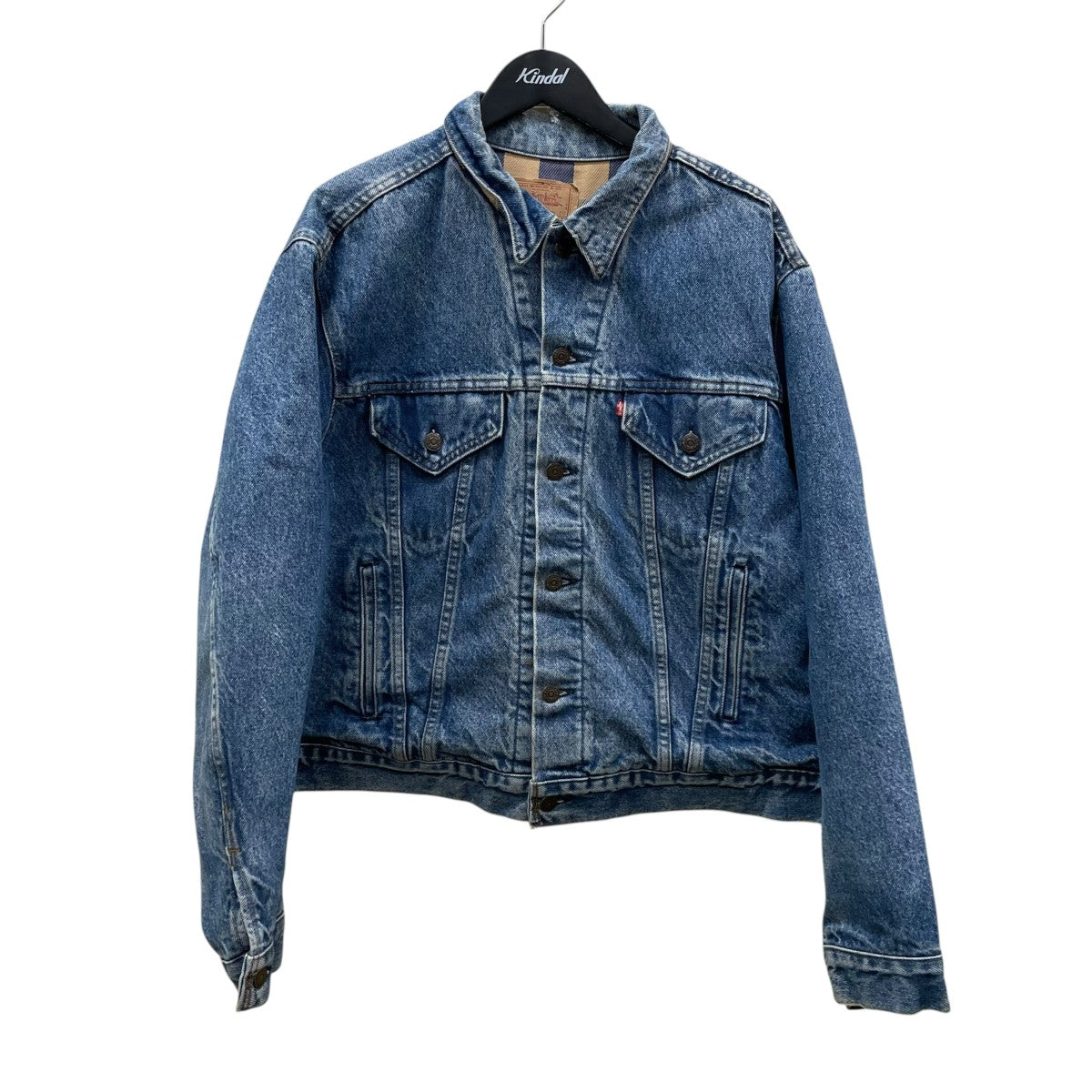 LEVI’S 80sフランネルライナー MADE IN USAデニムジャケット70411 0824 古着・中古-1枚目のアイテム画像