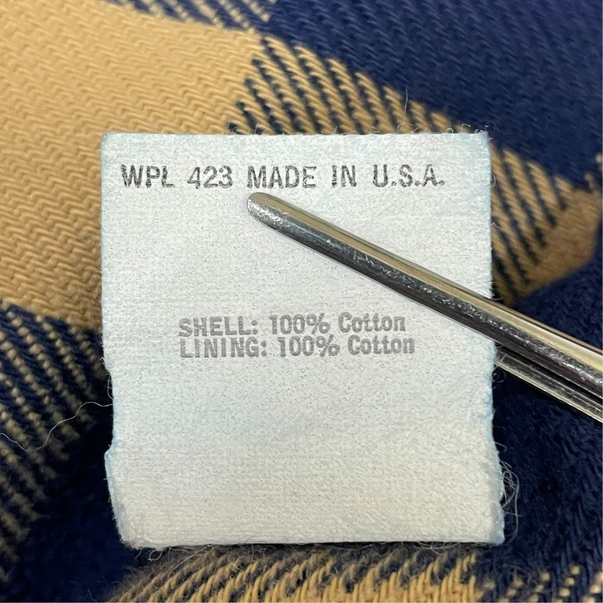LEVI’S 80sフランネルライナー MADE IN USAデニムジャケット70411 0824 古着・中古-6枚目のアイテム画像