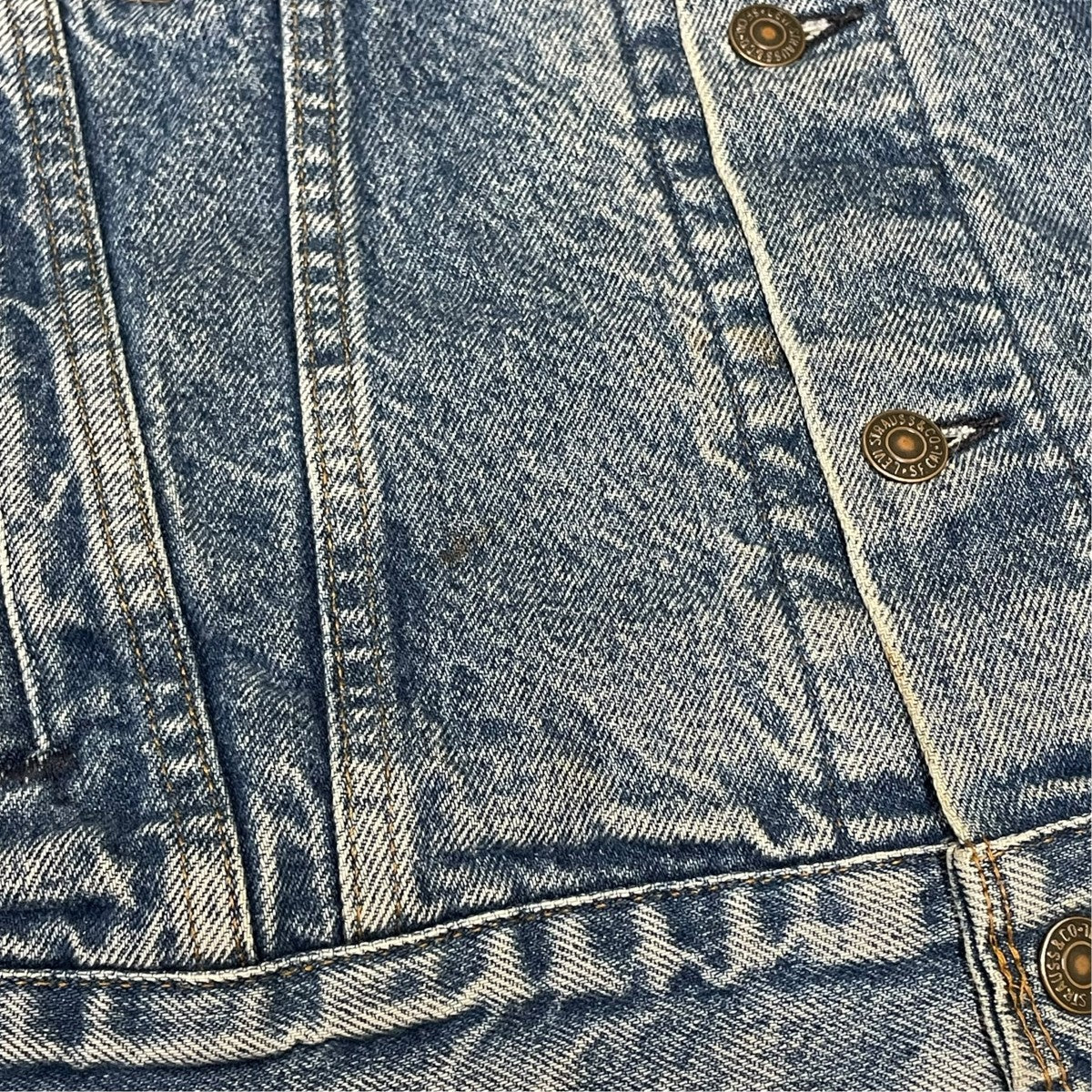 LEVI’S 80sフランネルライナー MADE IN USAデニムジャケット70411 0824 古着・中古-7枚目のアイテム画像