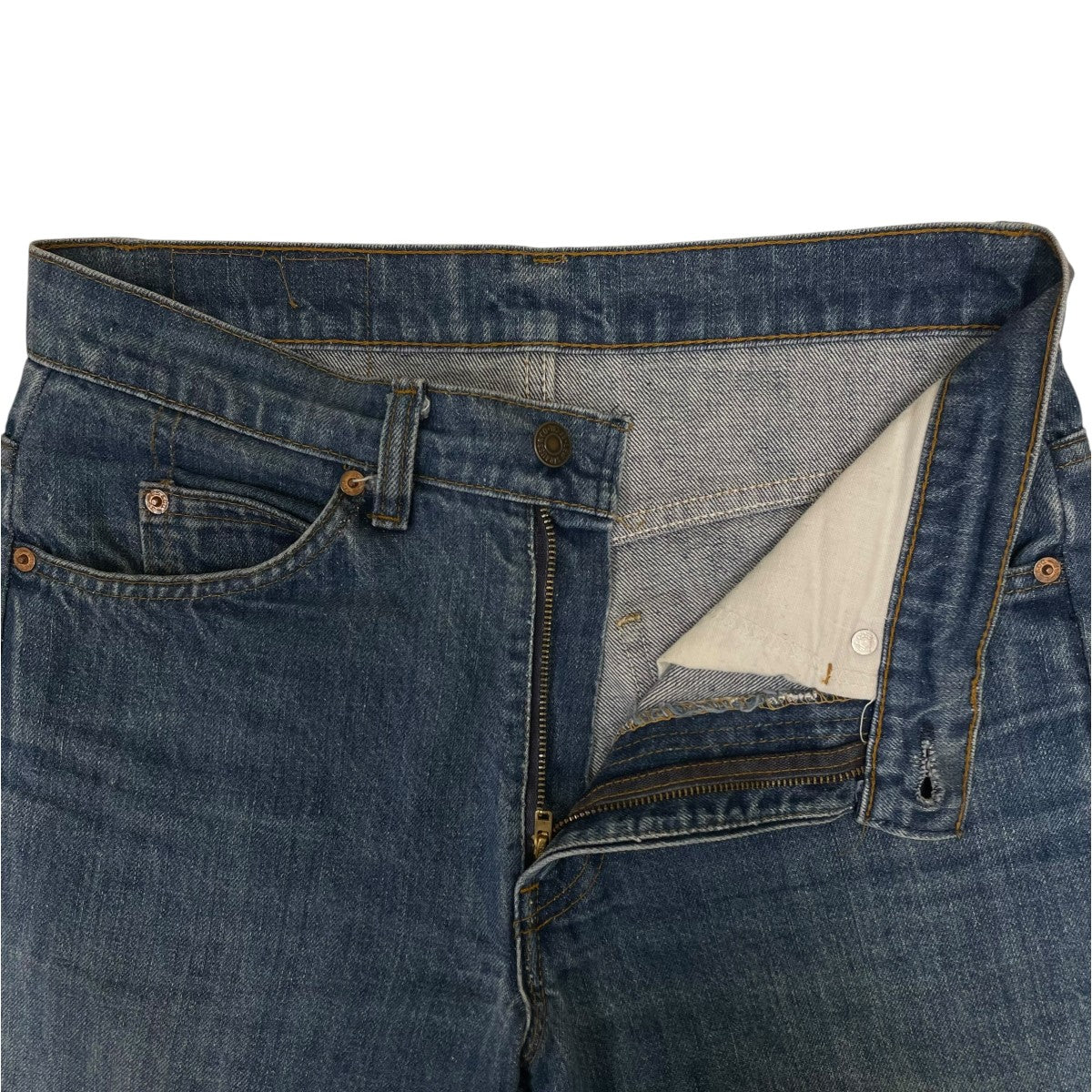LEVI’S 517 80s オレンジタブデニムパンツ ストレートパンツ コットンパンツ 古着・中古-4枚目のアイテム画像