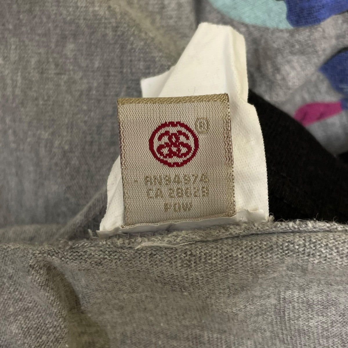 stussy 花 プリント ラグランスリーブ ロングスリーブカットソー 七分袖Tシャツ 古着・中古-6枚目のアイテム画像