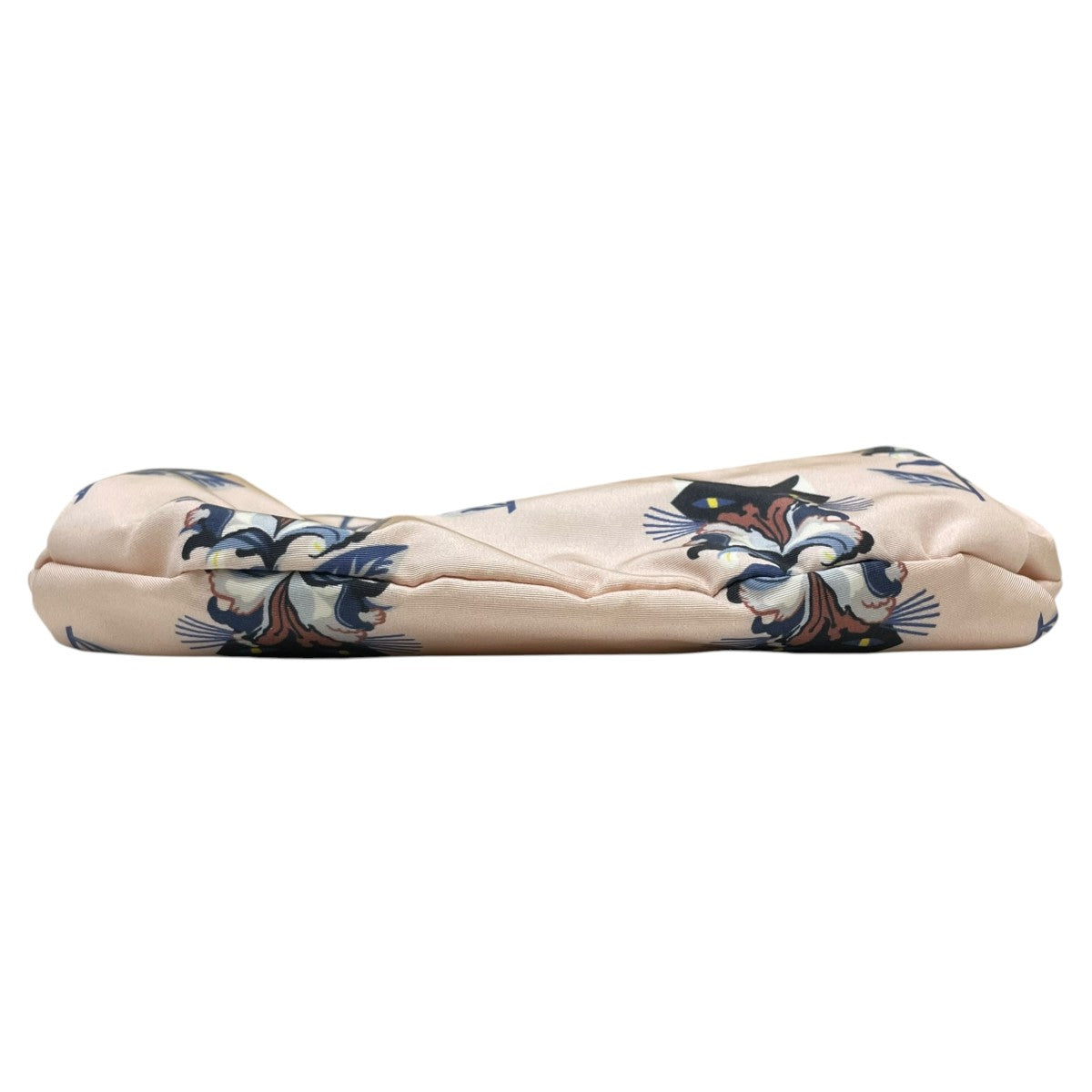 MIU MIU 猫 花 プリント リストレット付き ナイロンポーチ 古着・中古-4枚目のアイテム画像