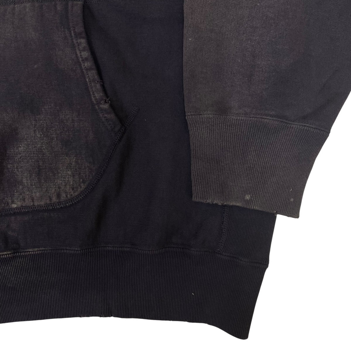 US NAVY SEALAB HOODIEダメージ加工 コットン スウェット オーバーサイズ プルオーバーフーディー