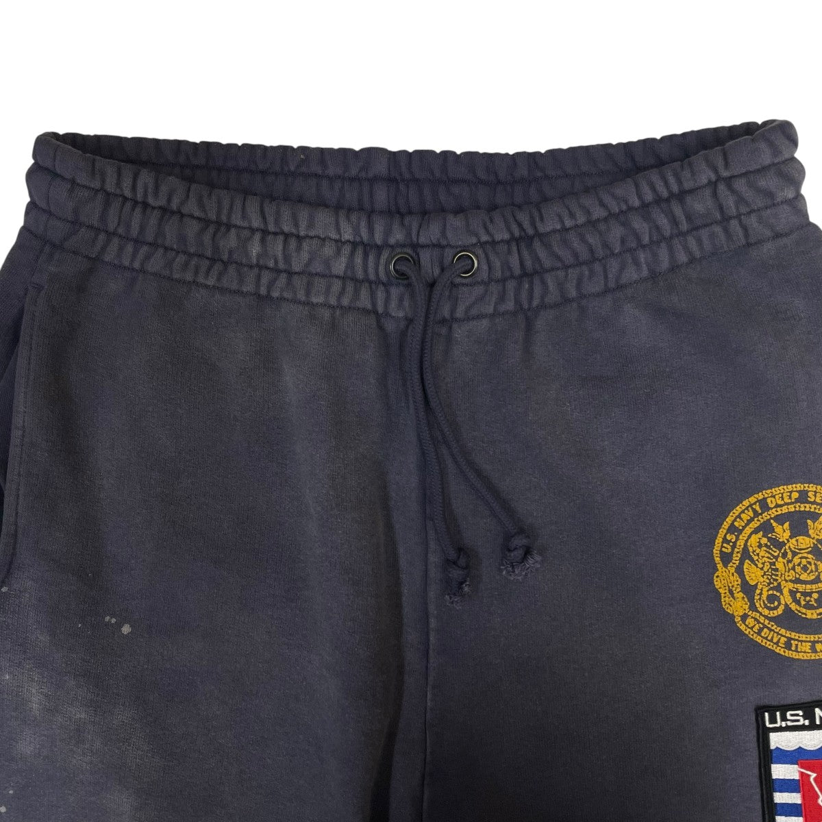 US NAVY SEALAB SWEAT PT AGINGペイント加工 スウェットパンツ