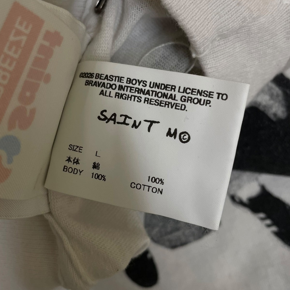 SAINT MICHAEL BTB SS T-SHIRTプリント 半袖Tシャツ コットンTシャツSM-MK8-0000-C23 古着・中古-5枚目のアイテム画像