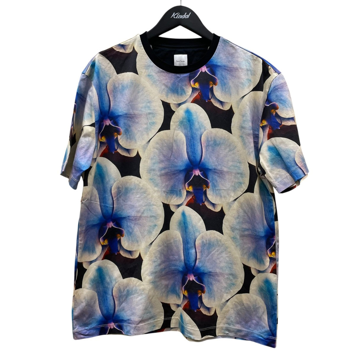 Paul Smith Orchid 胡蝶蘭グラフィック プリント 半袖Tシャツ コットンTシャツ153730 古着・中古-1枚目のアイテム画像