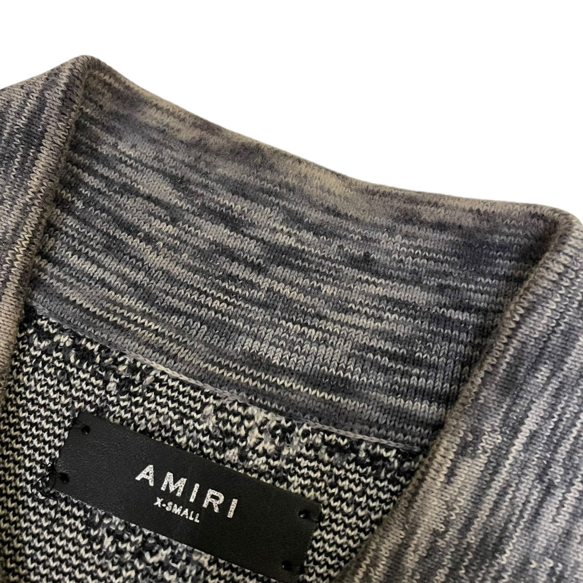 24AWGray Bandana Floral Polo総柄 コットン ニットポロシャツ