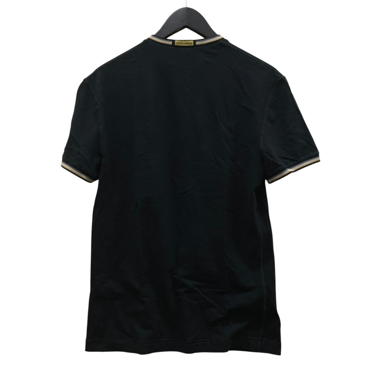 DOLCE ＆ GABBANA Vネック 半袖Tシャツ コットンTシャツ 古着・中古-2枚目のアイテム画像