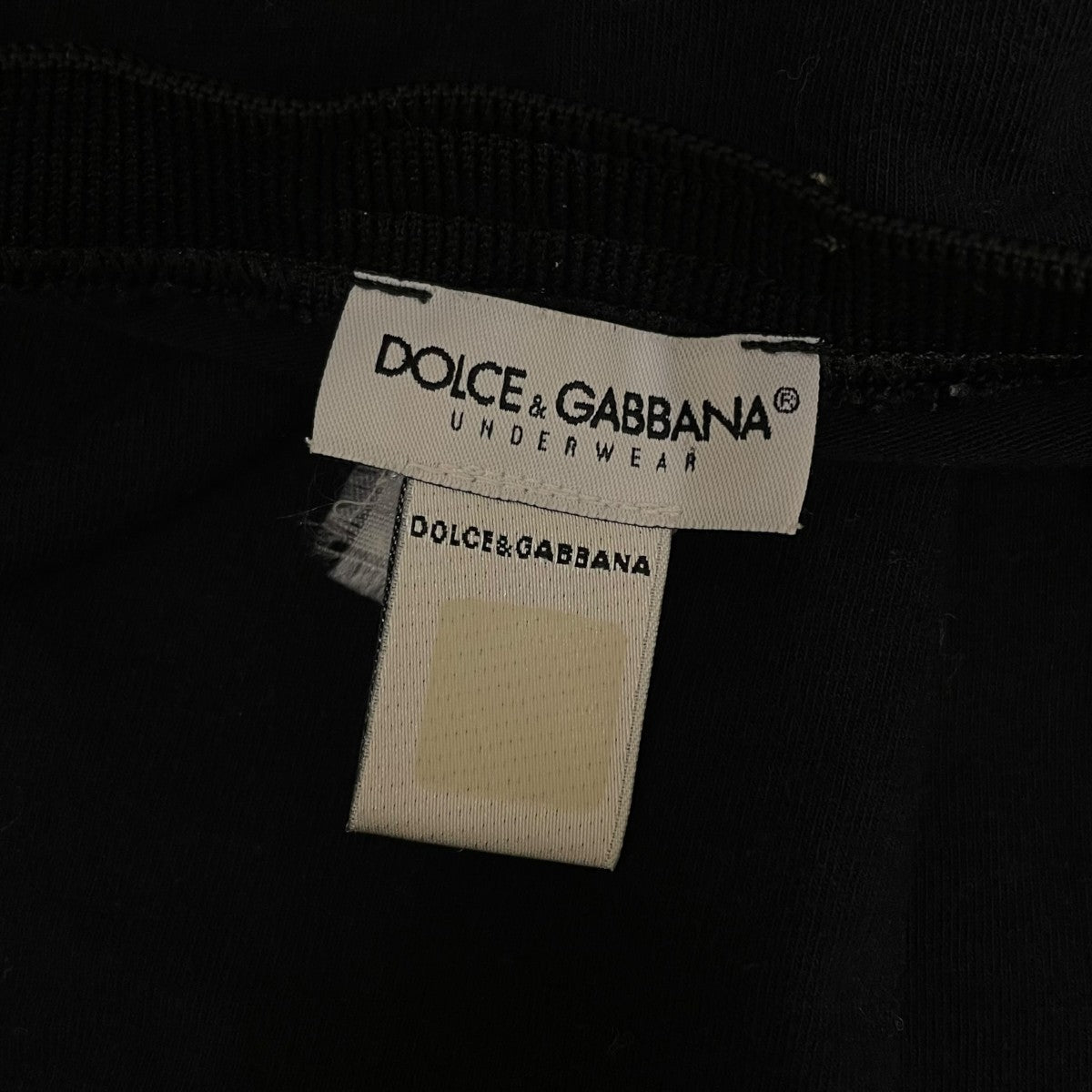 DOLCE ＆ GABBANA Vネック 半袖Tシャツ コットンTシャツ 古着・中古-5枚目のアイテム画像