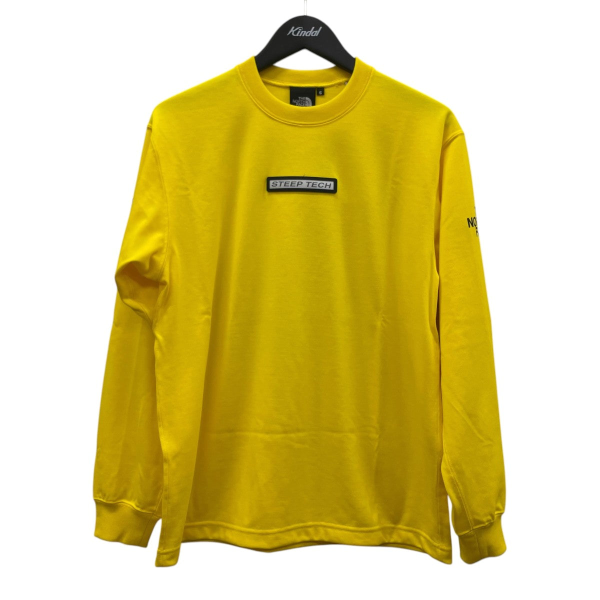 THE NORTH FACE STEEP TECH L S Teeバックプリント ワッペン ロングスリーブTシャツ 長袖TシャツNT82003 古着・中古-1枚目のアイテム画像
