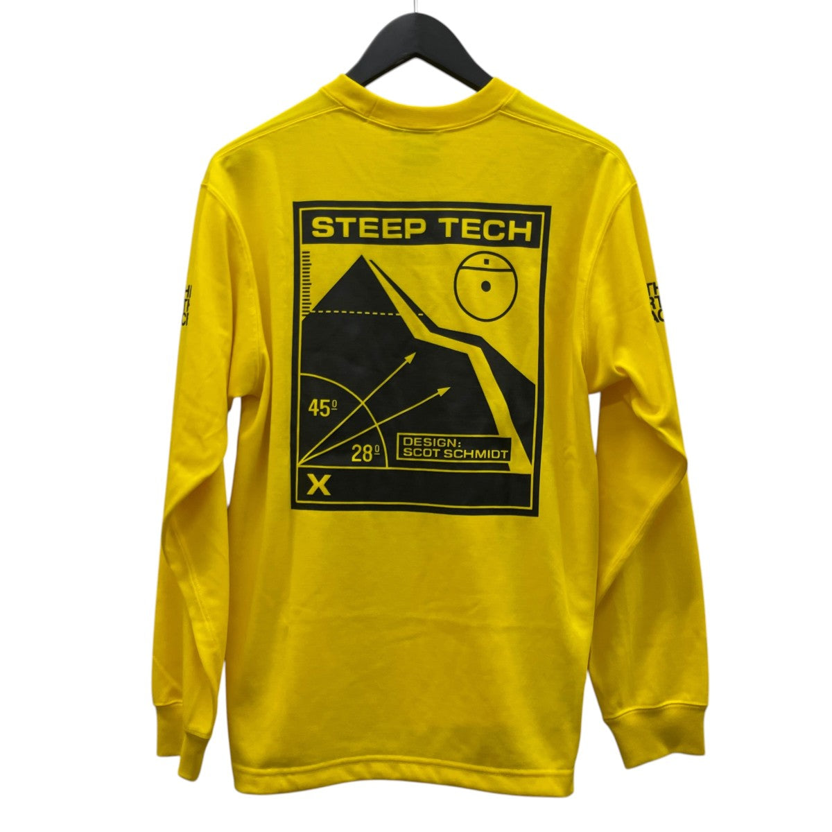 THE NORTH FACE STEEP TECH L S Teeバックプリント ワッペン ロングスリーブTシャツ 長袖TシャツNT82003 古着・中古-2枚目のアイテム画像