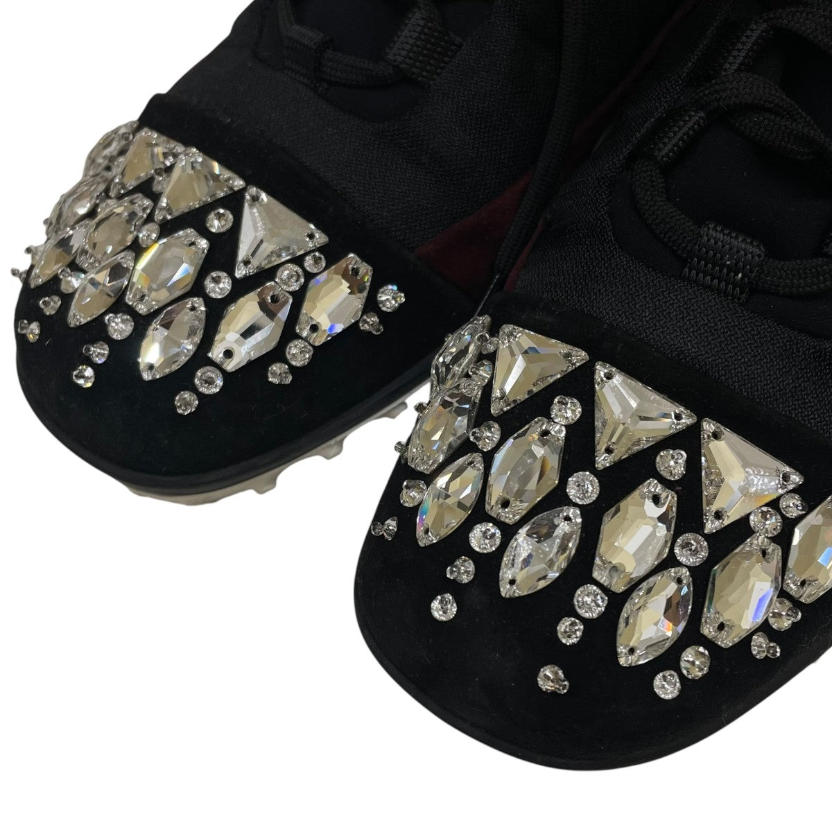 MIU MIU クリスタルビジュースニーカーローカットスニーカー 古着・中古-6枚目のアイテム画像