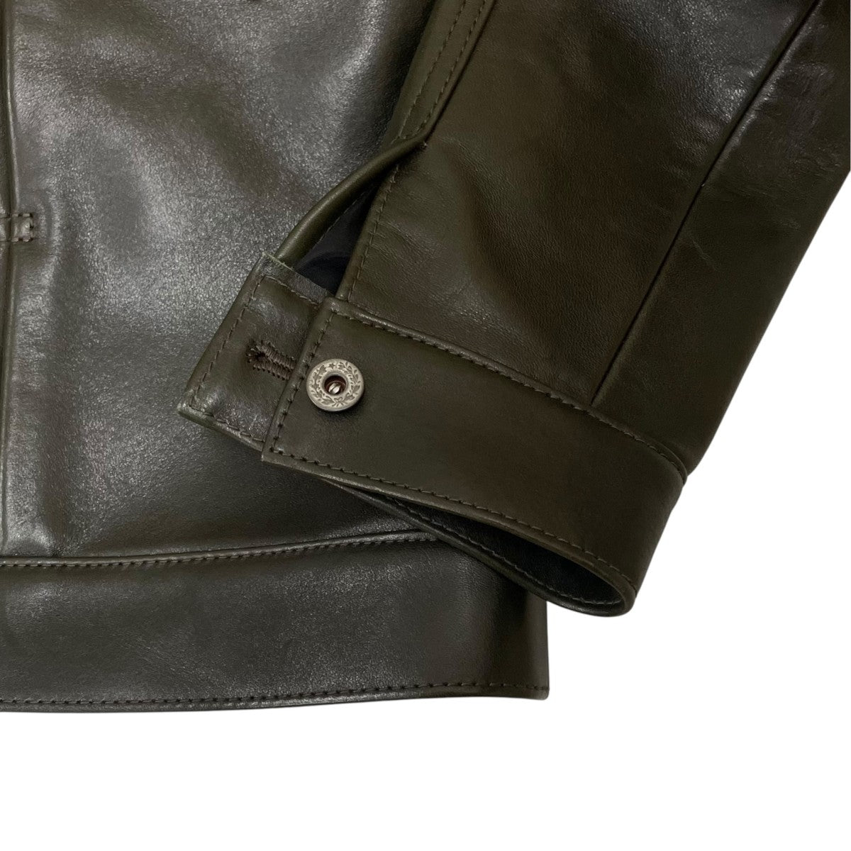 Y’2 LEATHER EB-140 ワイルドエコホース1stジャケットレザージャケットEB-140 古着・中古-4枚目のアイテム画像