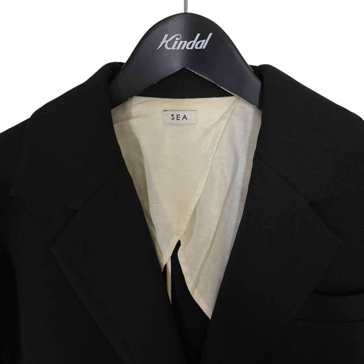 SEA DOUBLE FACE SERGE 2XL JACKETテーラードジャケット1107221424 古着・中古-3枚目のアイテム画像