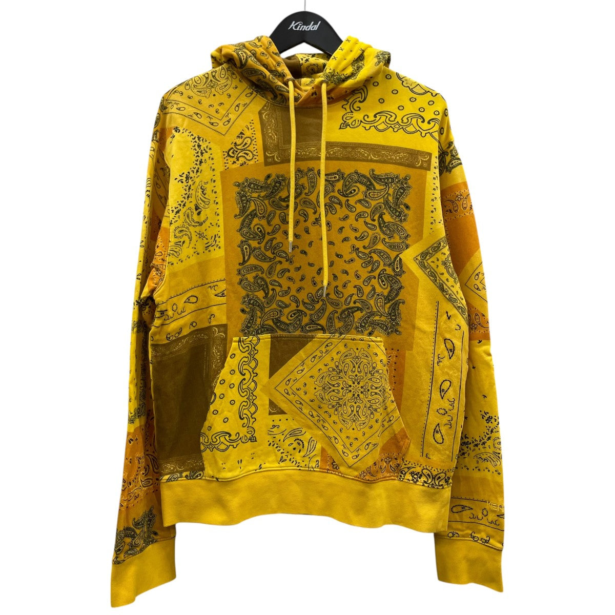 KENZO PRINT CLASSIC HOODIEペイズリー柄 コットン スウェット プルオーバー フーディーFC55SW6404ML 古着・中古-1枚目のアイテム画像