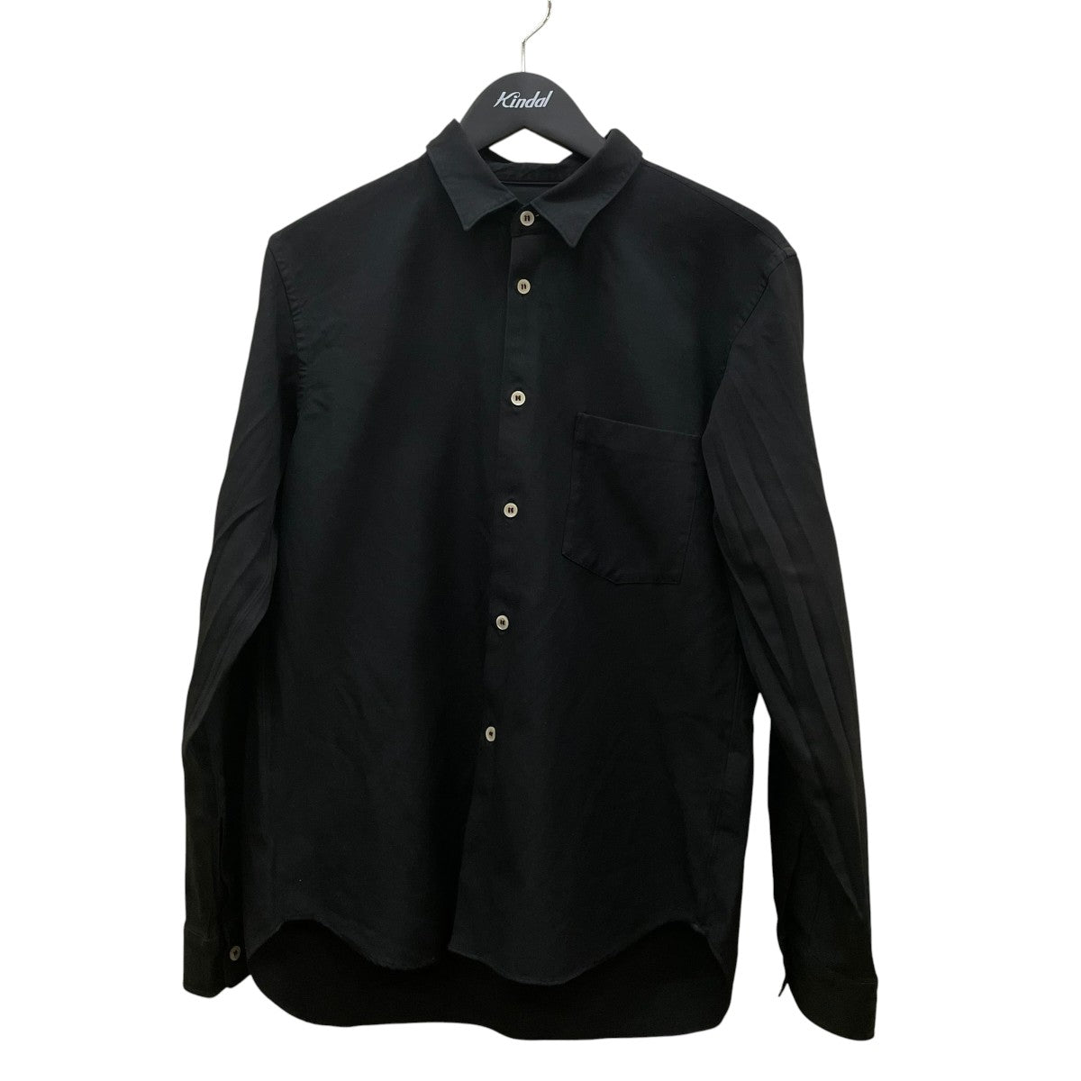 COMME des GARCONS HOMME PLUS ポリエステル縮絨 AD2019長袖シャツPC-B028 古着・中古-1枚目のアイテム画像