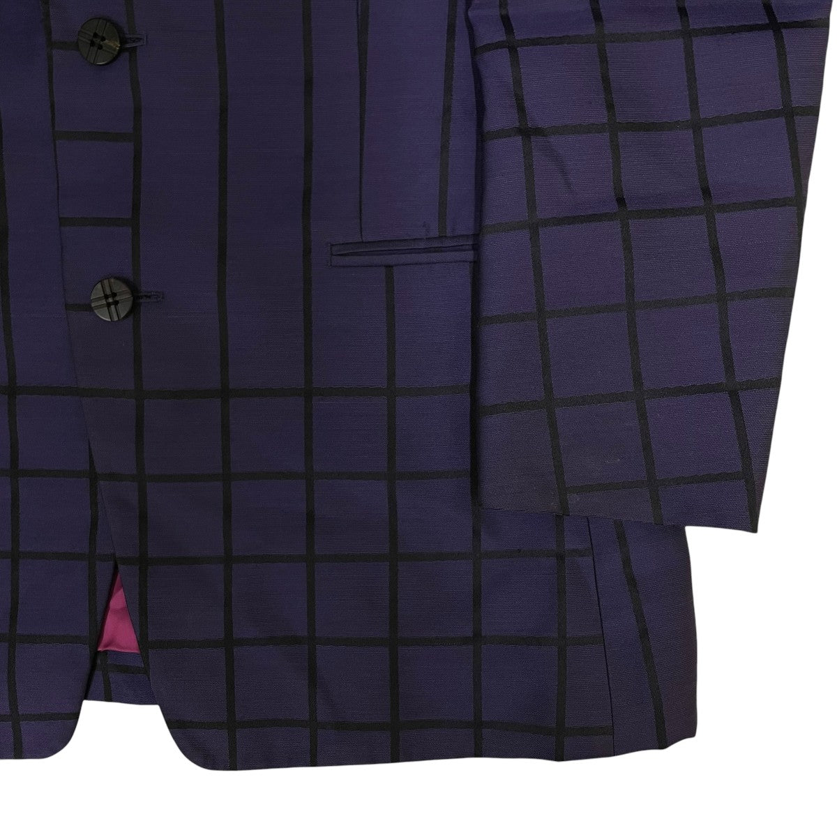 15AW2B仕様 格子柄 テーラードジャケットME53FD060