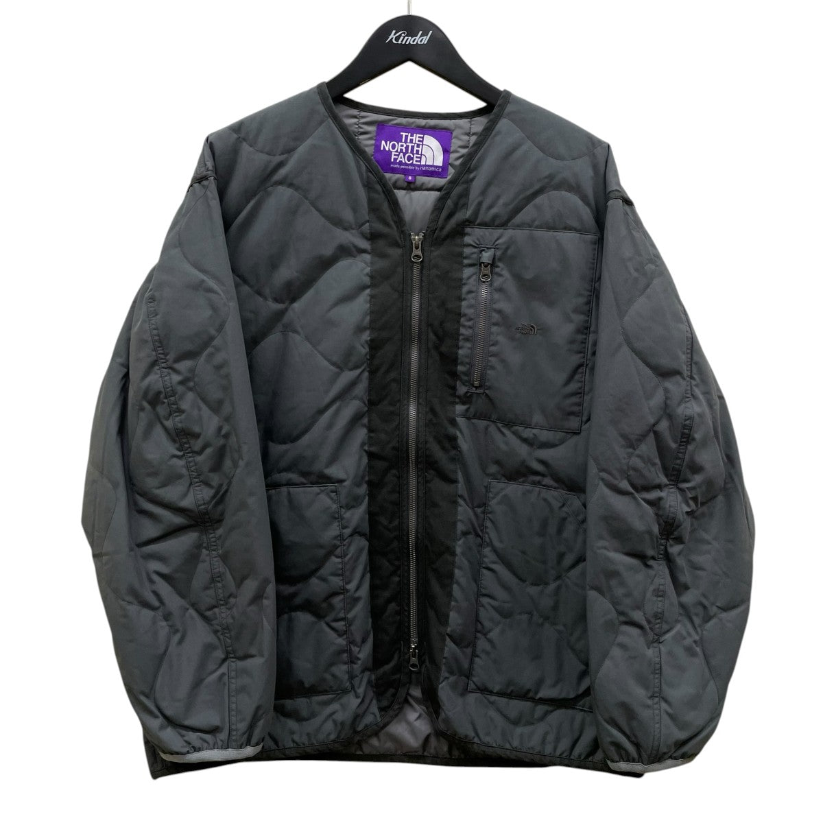 THE NORTHFACE PURPLELABEL 65 35 Field Down CardiganキルティングジャケットND2383N 古着・中古-1枚目のアイテム画像