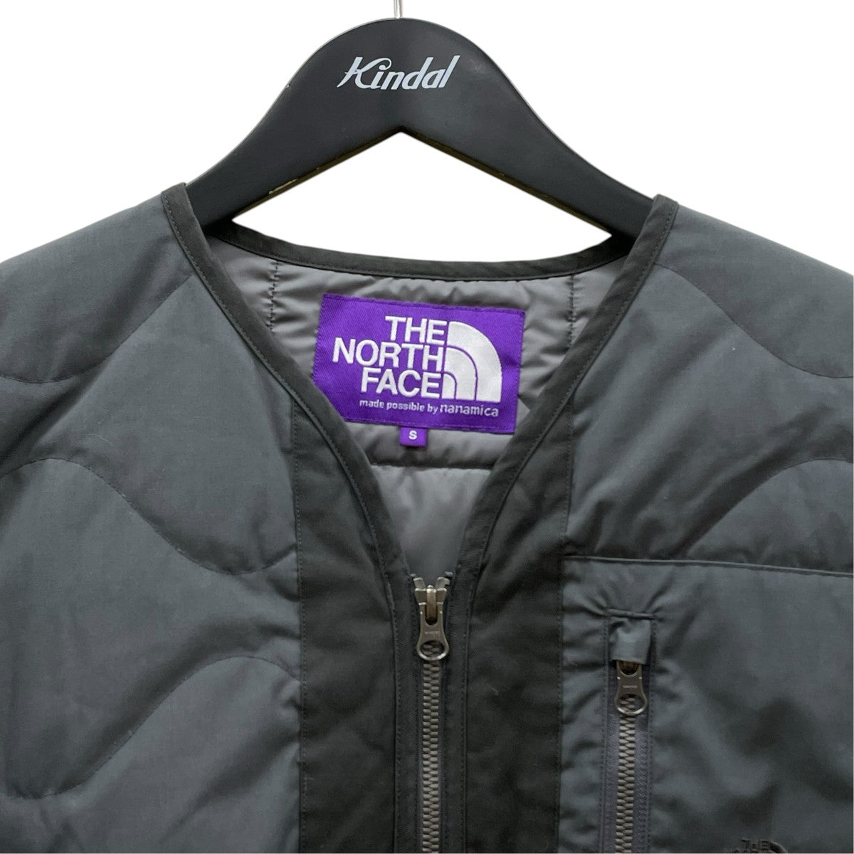 THE NORTHFACE PURPLELABEL 65 35 Field Down CardiganキルティングジャケットND2383N 古着・中古-3枚目のアイテム画像