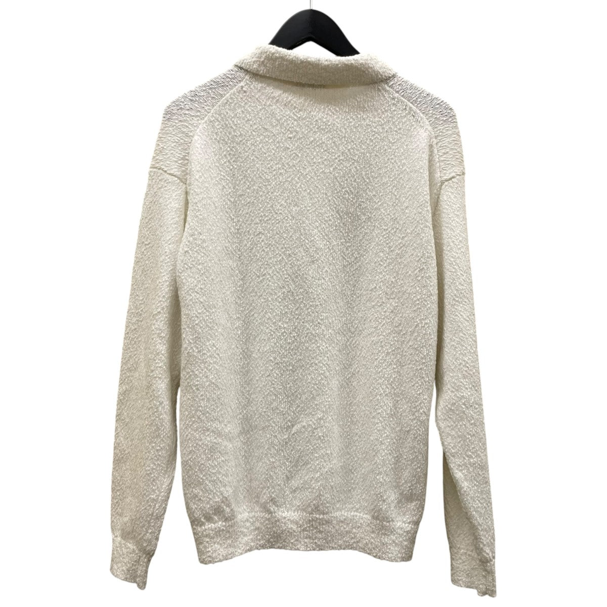BEAUTY＆YOUTH ヴァンプコットン ポロニット ウォッシャブル長袖ポロシャツ ブラウス1213 1 000034 古着・中古-2枚目のアイテム画像