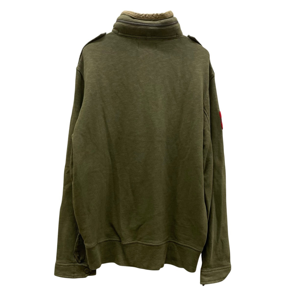 ミリタリー オーバーサイズ ハーフジップスウェット ジャケット0485779