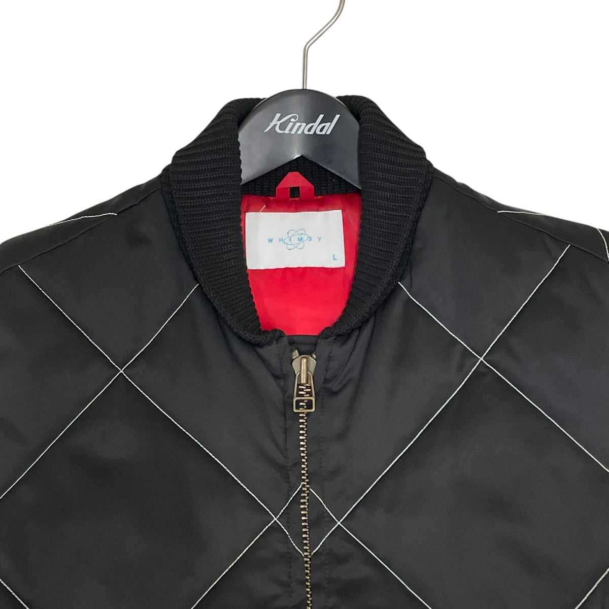 whimsy REFLECTIVE QUILTED DOWN VEST 新品 WHIMSY(ウィムジー) REFLECTIVE QUILTED DOWN VESTダウンベストWMS
