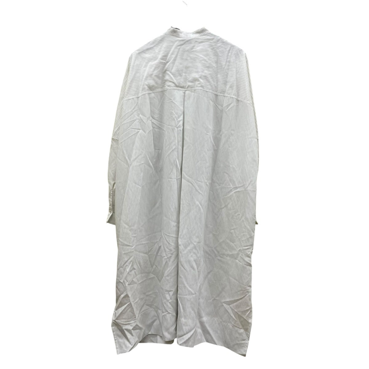 フリルロングシャツワンピース長袖ワンピース712-2526