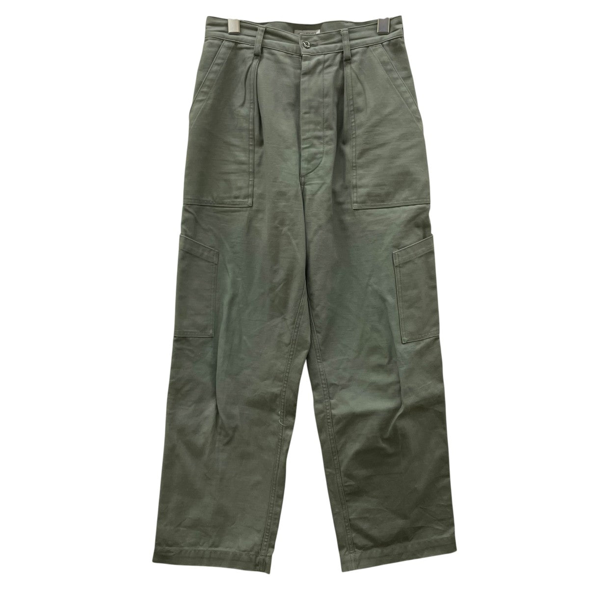 URBAN RESEARCH バックサテンUTILITY TROUSERSカーゴパンツUR24 14B004 古着・中古-1枚目のアイテム画像