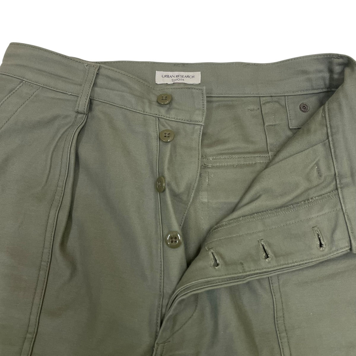 URBAN RESEARCH バックサテンUTILITY TROUSERSカーゴパンツUR24 14B004 古着・中古-4枚目のアイテム画像