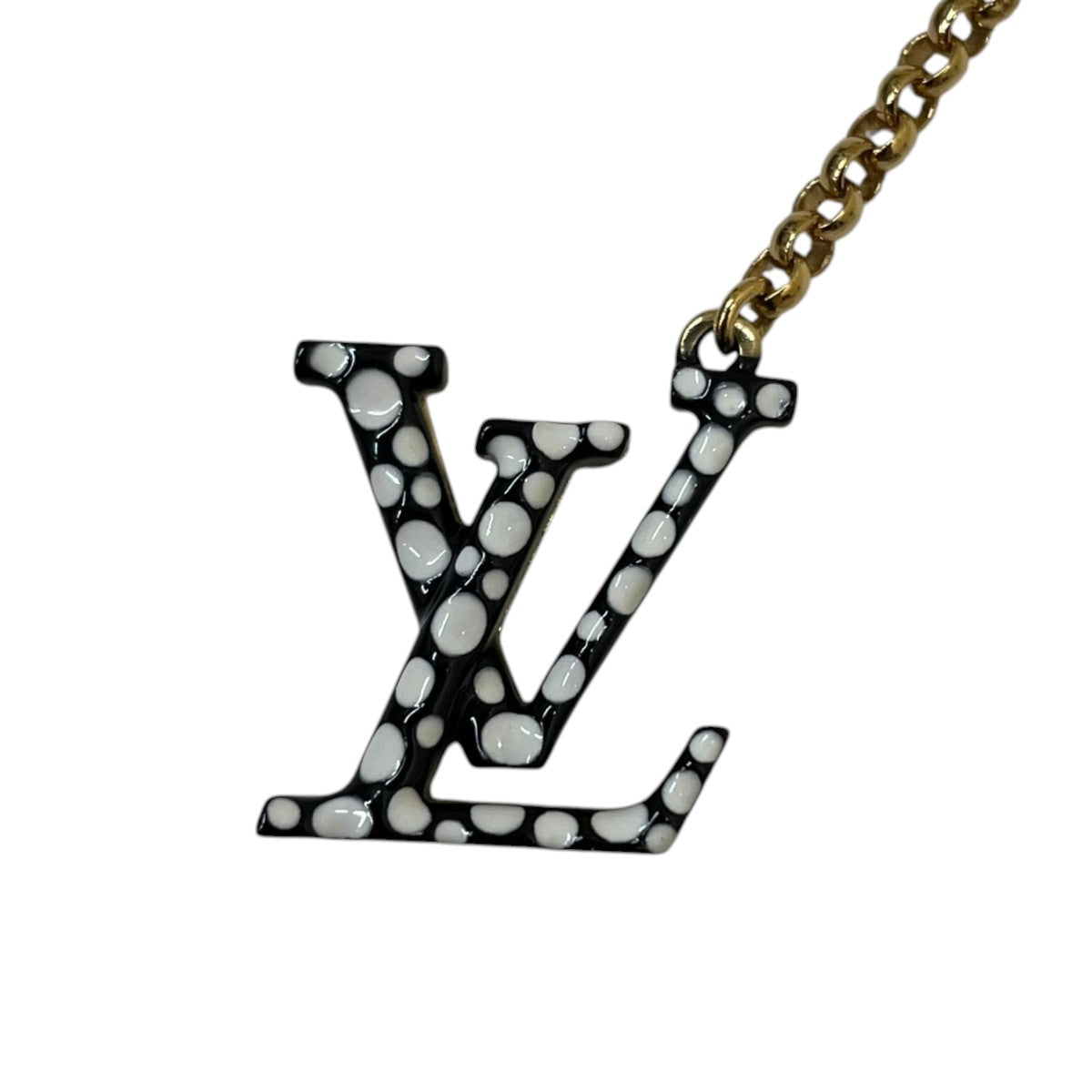 LOUIS VUITTON YK コリエLV アイコニック インフィニティドットネックレスM01079 古着・中古-4枚目のアイテム画像