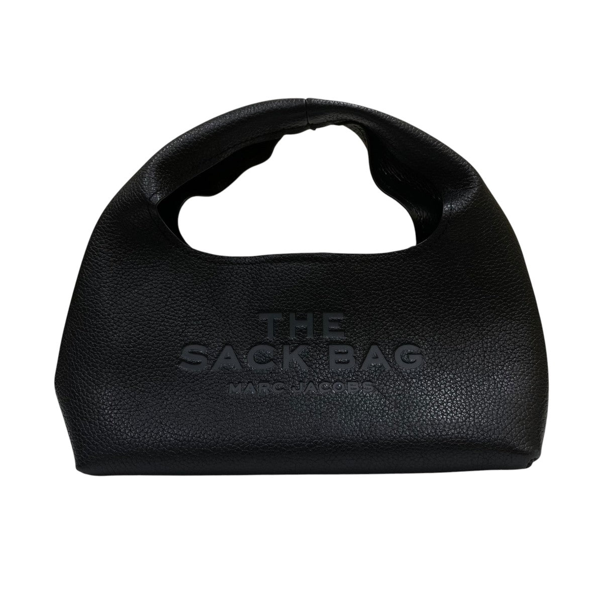 THE MINI SACK BAGエンボス加工 ポーチ付き ミニハンドバッグ