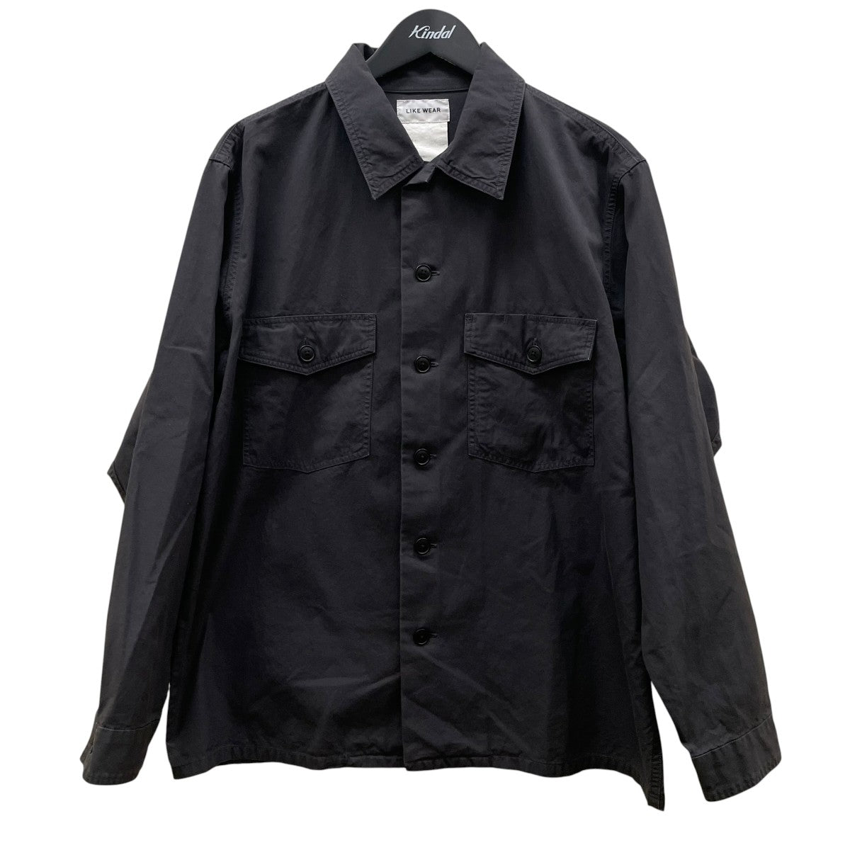 YAECA LIKE WEAR Baker Shirts長袖シャツ25101 古着・中古-1枚目のアイテム画像