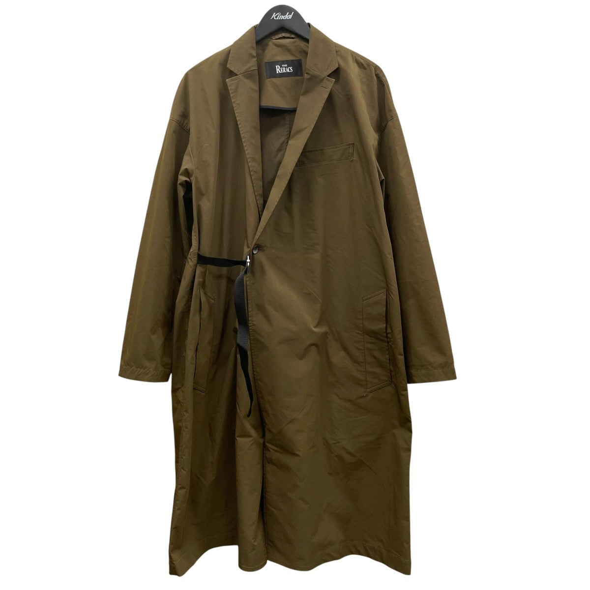 LOOSE CHESTERFIELD COATタイロッケンコート18SS RECT 179 J