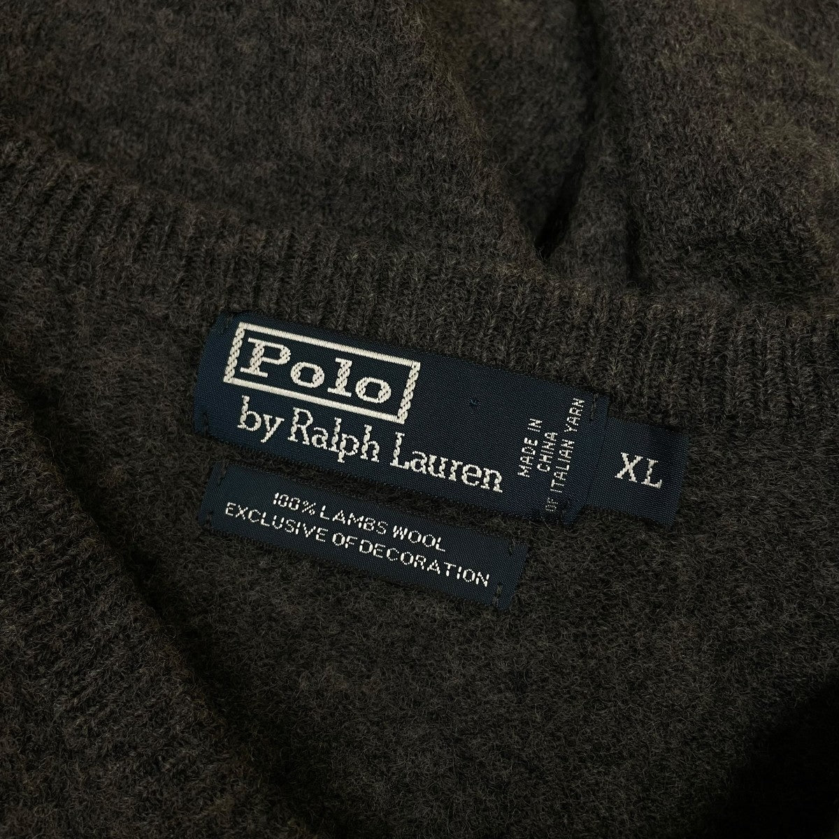 POLO RALPH LAUREN(ポロラルフローレン) ポニー刺繍 Vネックニット