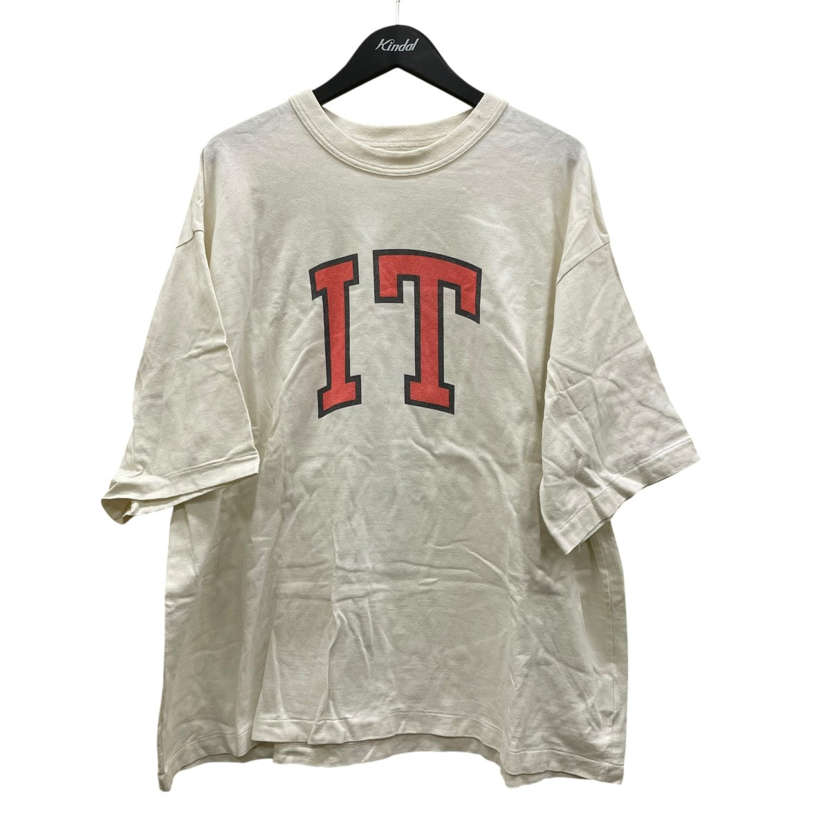 blurhms Cotton Rayon 88 12 Print Tee半袖TシャツbROOTS23S32 古着・中古-1枚目のアイテム画像