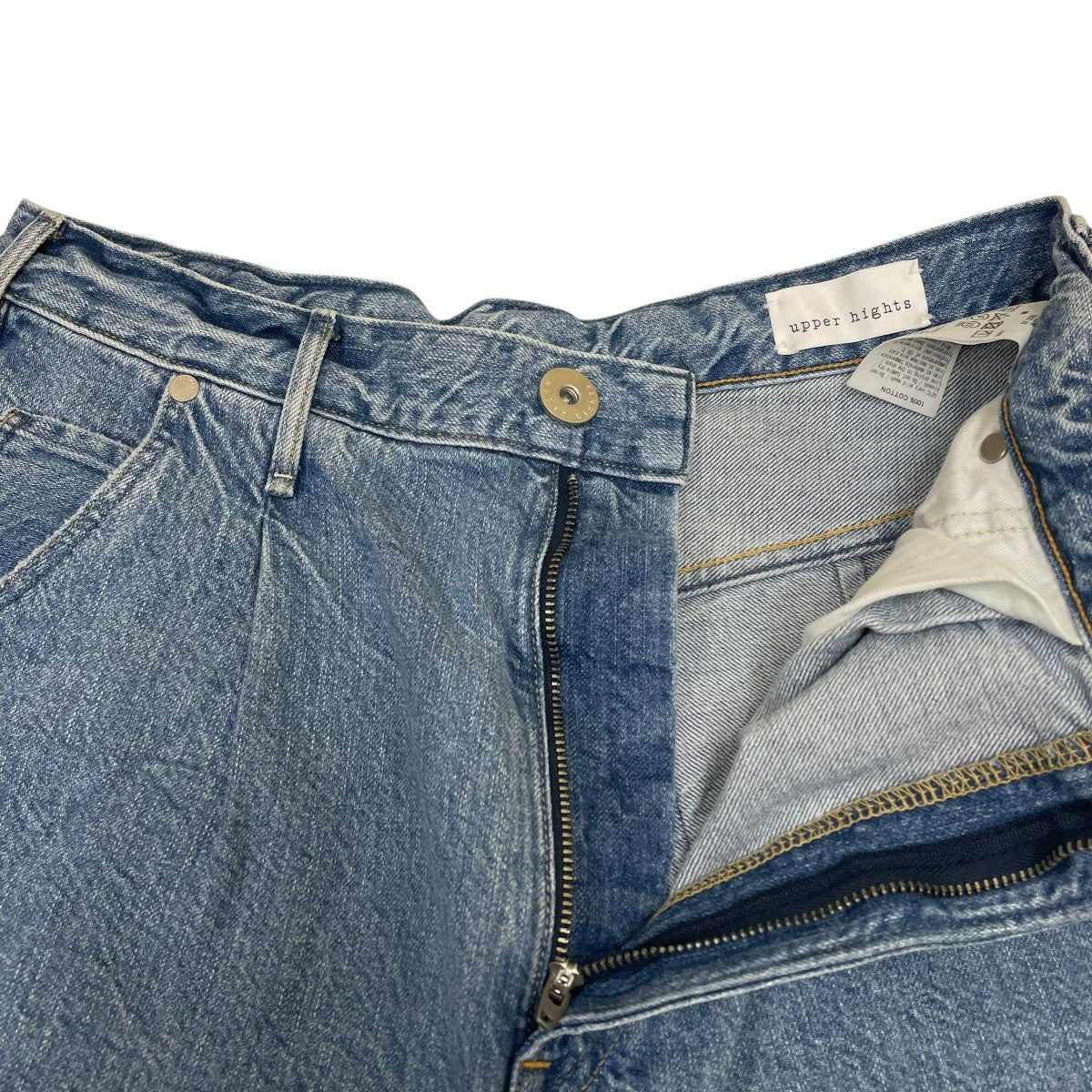 upper hights デニムパンツ188103002FLM 古着・中古-4枚目のアイテム画像