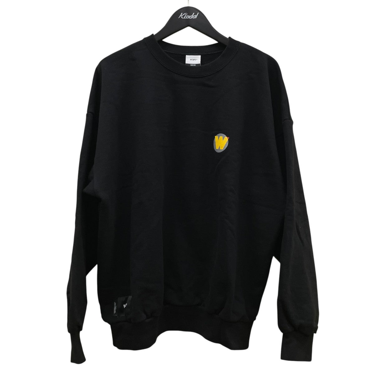 24AWSNEAK COLLECTION TNNL SWEATERロゴプリント コットン クルーネックスウェットシャツ