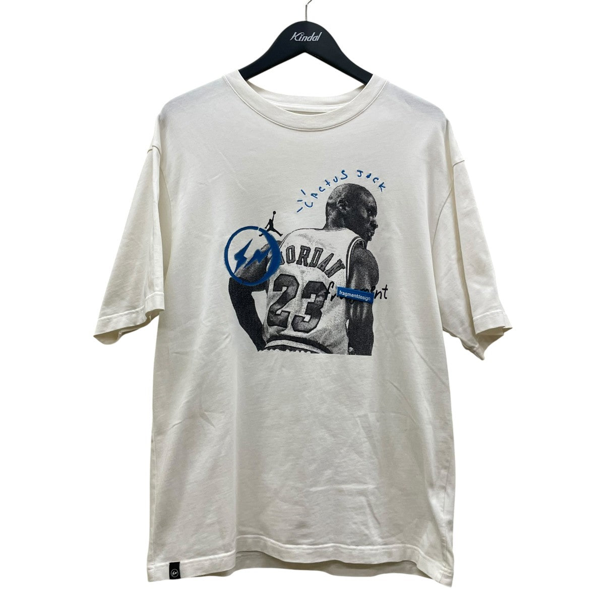 NIKE Fragment Design TRAVIS SCOTT半袖TシャツDJ0619-133 古着・中古-1枚目のアイテム画像