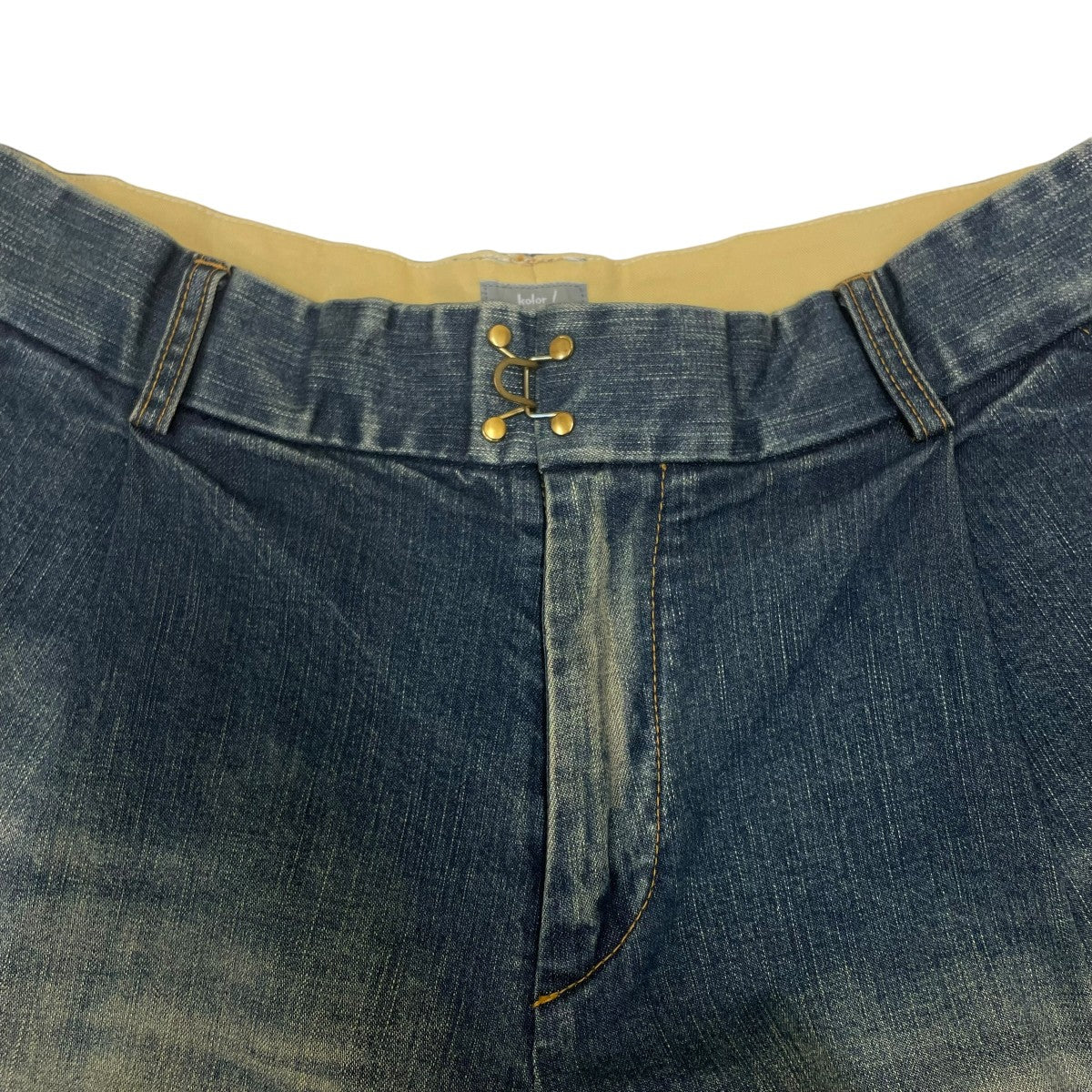 kolor／BEACON デニムパンツ25SBM-P14145S 古着・中古-4枚目のアイテム画像