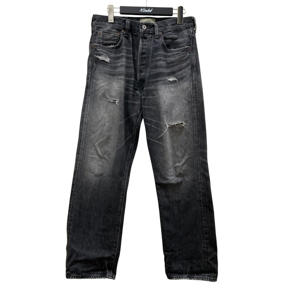 AVIREX TFQPDENIM PANTS BLACK USEDデニムパンツ783-5911201 古着・中古-1枚目のアイテム画像