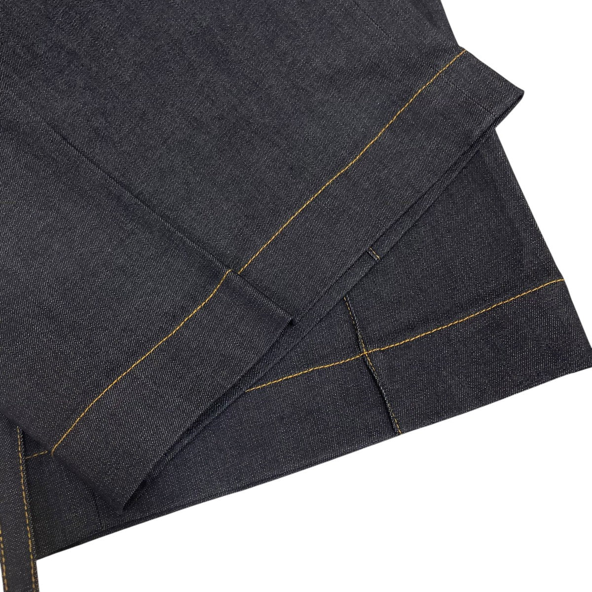 BECOME TREE HIGH-WAIST BAGGY CARGO INDIGO STRETCH DENIM PANTSデニムパンツBT-8501 古着・中古-5枚目のアイテム画像