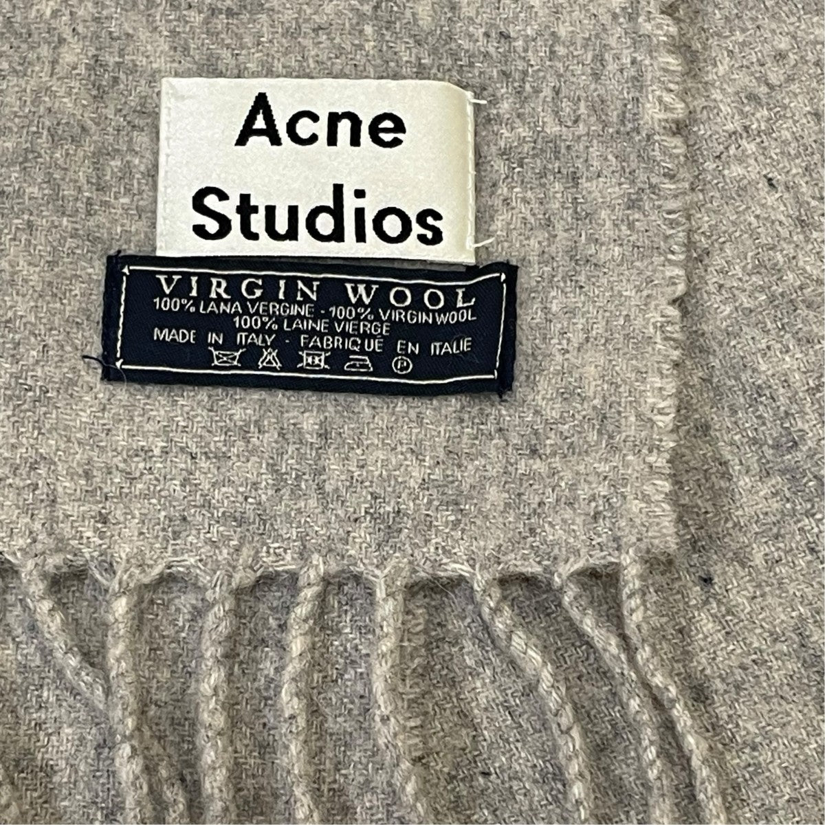 ACNE STUDIOS 大判マフラー 古着・中古-3枚目のアイテム画像