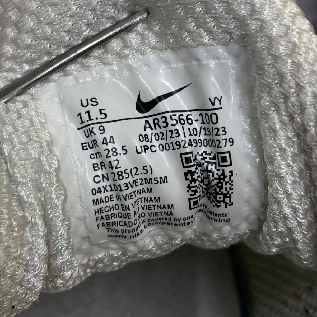 NIKE NIKE WMNS SHOX TLナイキ ウィメンズ ショックス TL ランニングシューズ スニーカーAR3566-100 古着・中古-6枚目のアイテム画像
