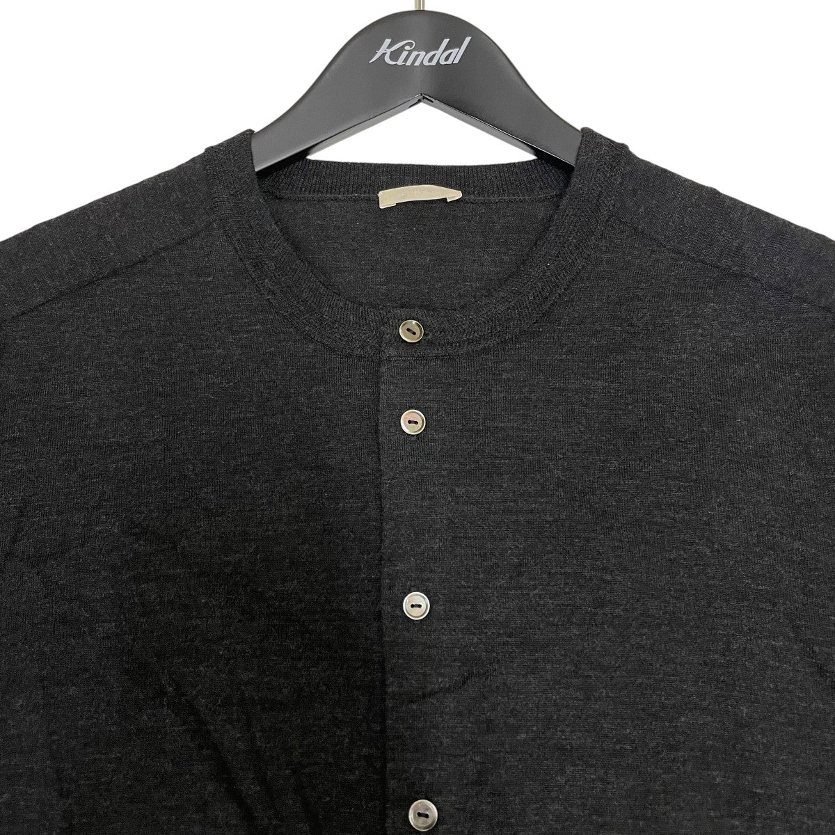 LIDNM(リドム) W Si Ca 18G Crew CardiganカーディガンIm26ss09772