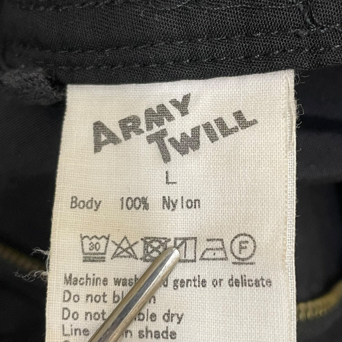 ARMY TWILL Nylon OX Cargo PantsカーゴパンツAM-2315004 古着・中古-7枚目のアイテム画像