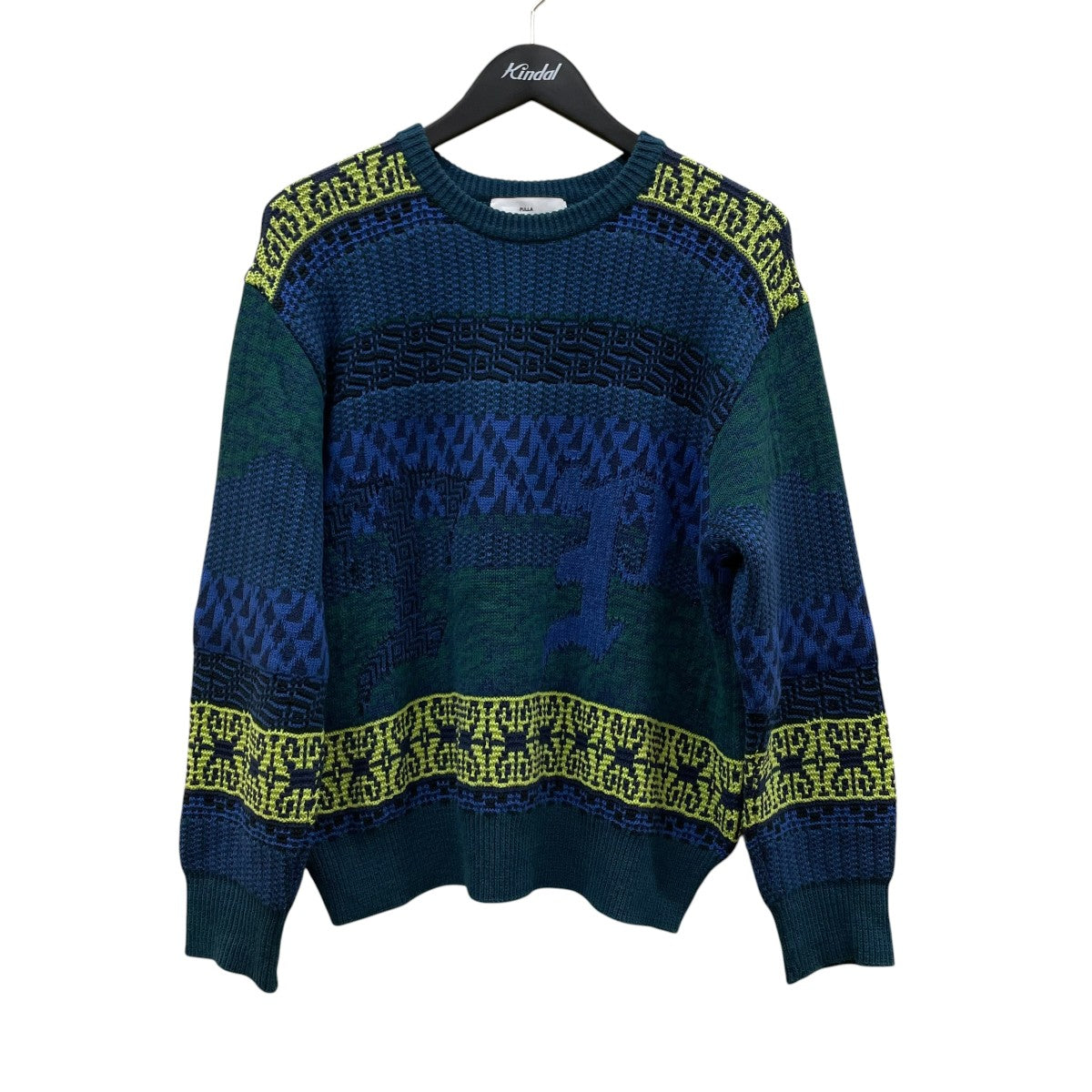 JACQUARD KNIT PULLOVERニットTP31-XN202