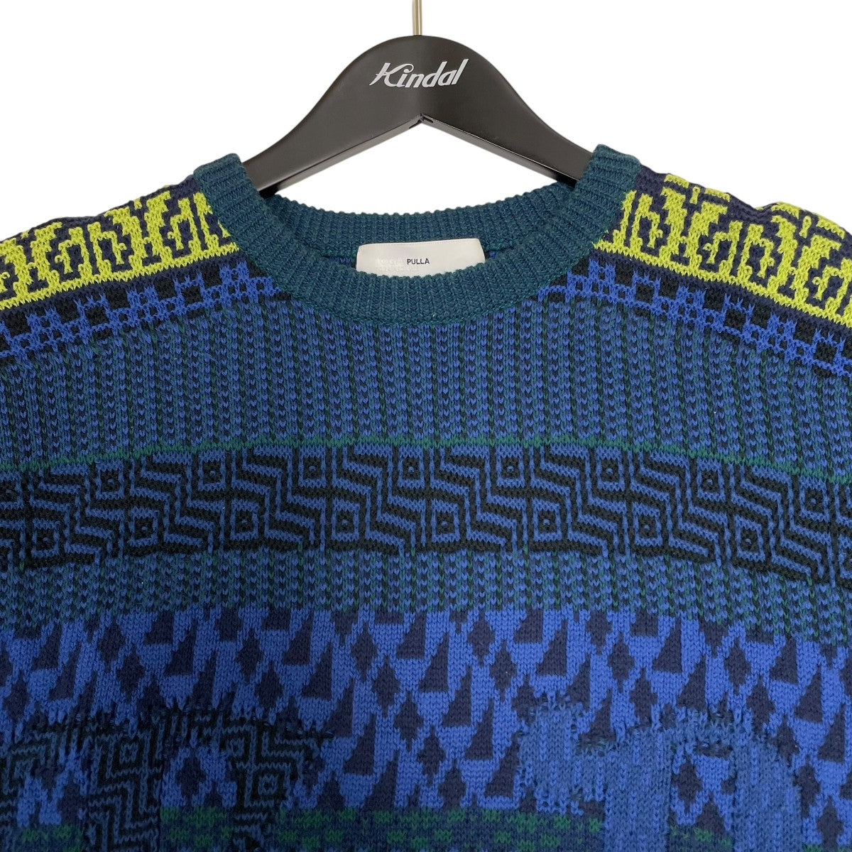 JACQUARD KNIT PULLOVERニットTP31-XN202