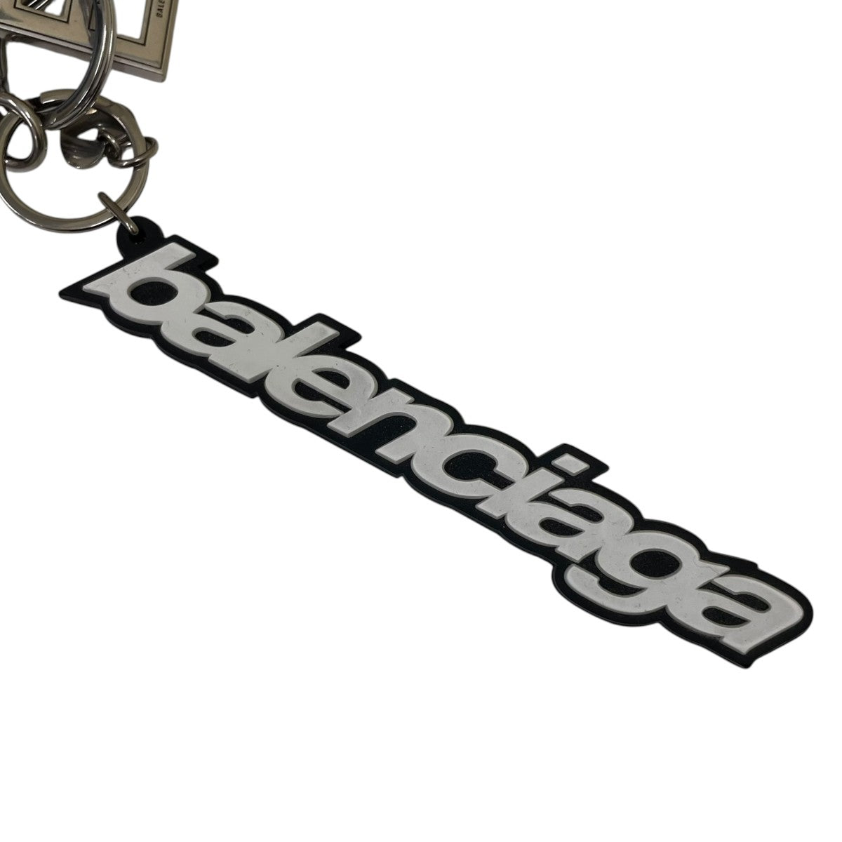 BALENCIAGA(バレンシアガ) KITチャームBチャーム 南京錠 ロゴ入り