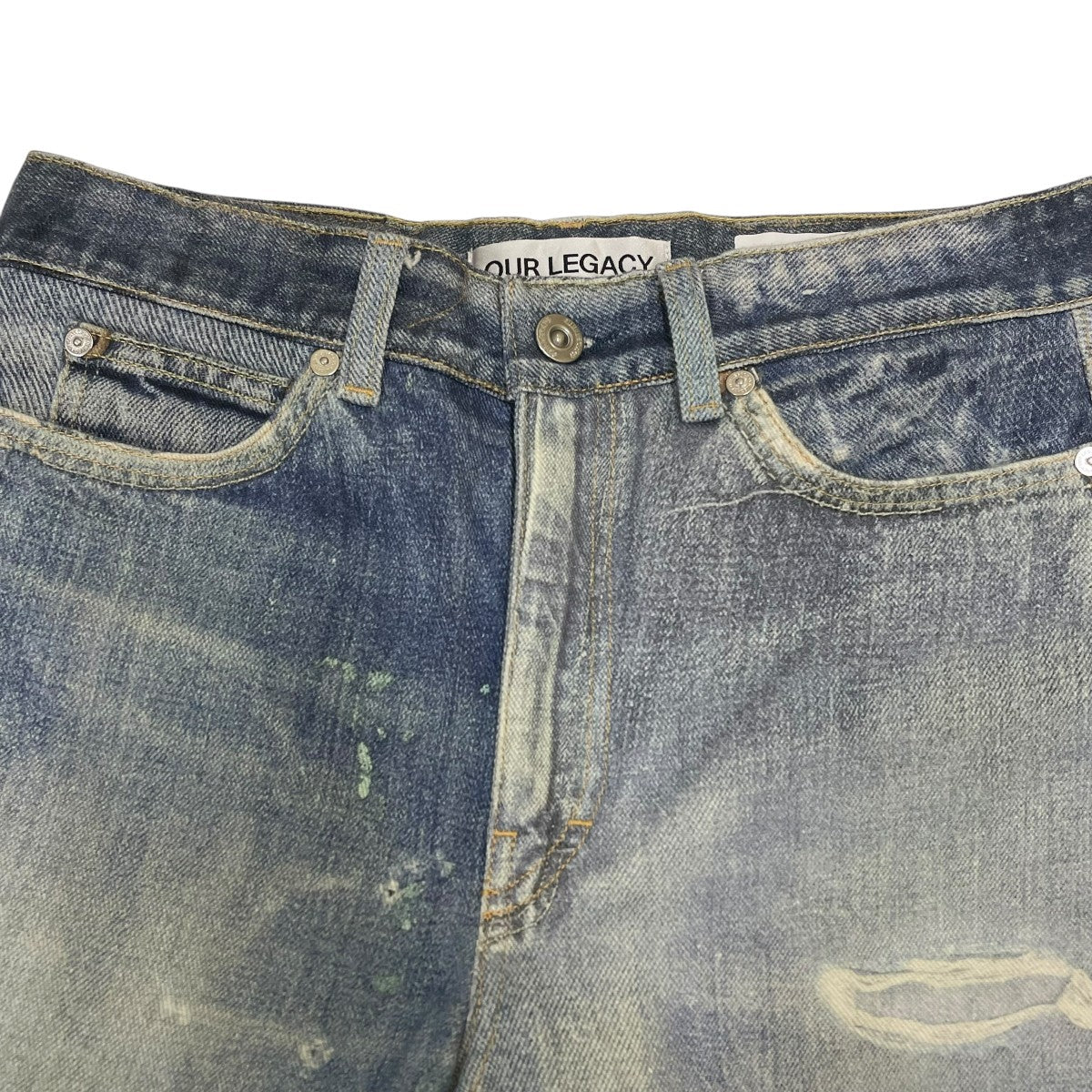 OUR LEGACY FULL CUTデニムパンツW4205TDD 古着・中古-3枚目のアイテム画像