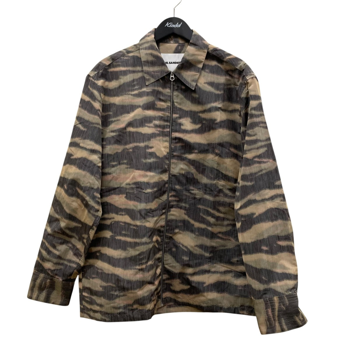 JIL SANDER ナイロンツイル ジップ シャツジャケットジップジャケットJ22DL0301 古着・中古-1枚目のアイテム画像